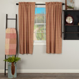 Short Red Curtains Wayfair