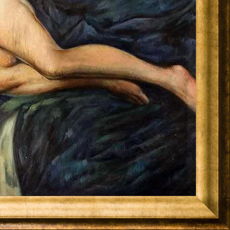 Vault W Artwork Reclining Nude By Henri De Toulouse Lautrec Picture Frame Painting On Canvas Wayfair