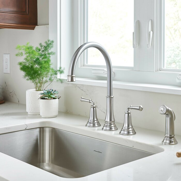 Delancey Double Handle Kitchen Faucet