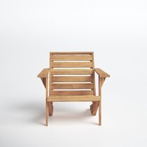 ridgeline solid wood folding adirondack chair