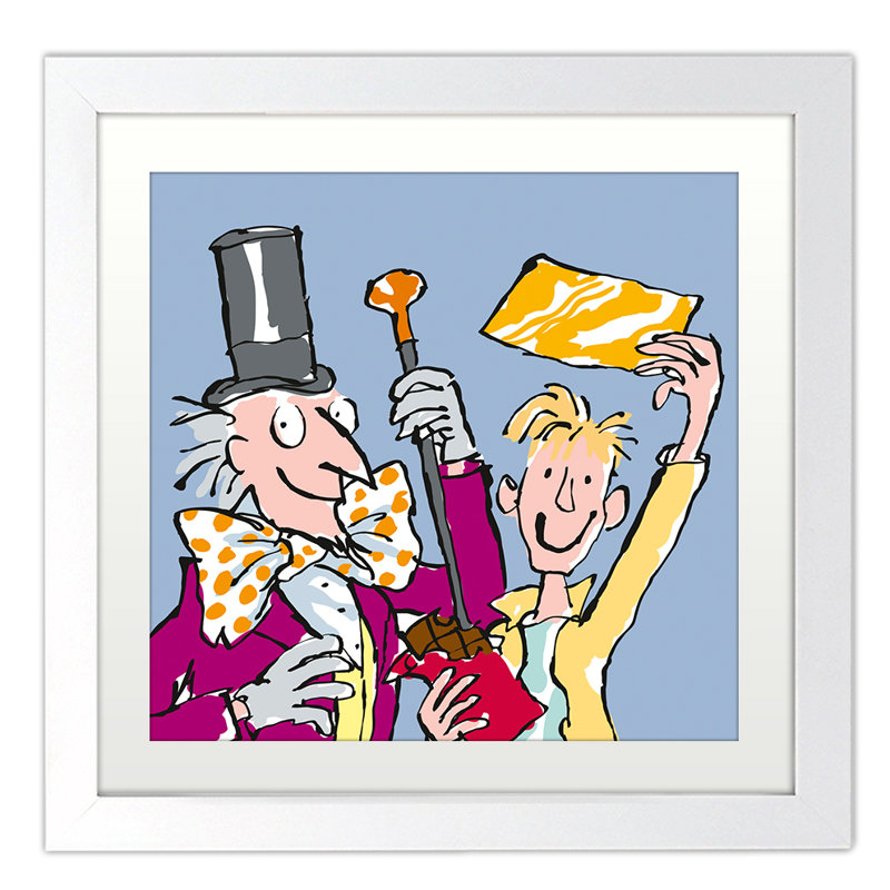 East Urban Home Roald Dahl Charlie And The Chocolate Factory Framed Print Wayfair Co Uk