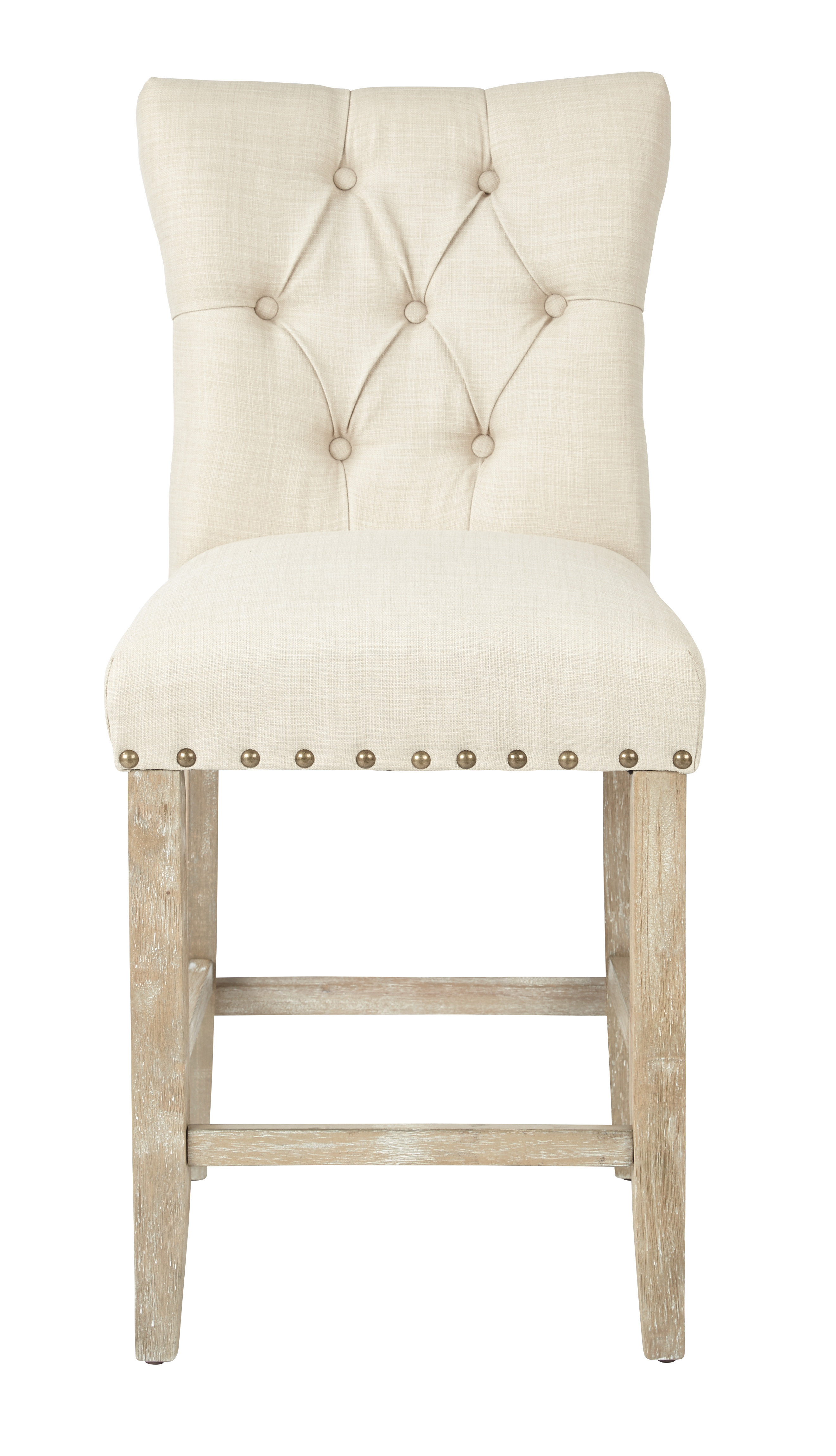 French Oval Back Bar Stool Wayfair