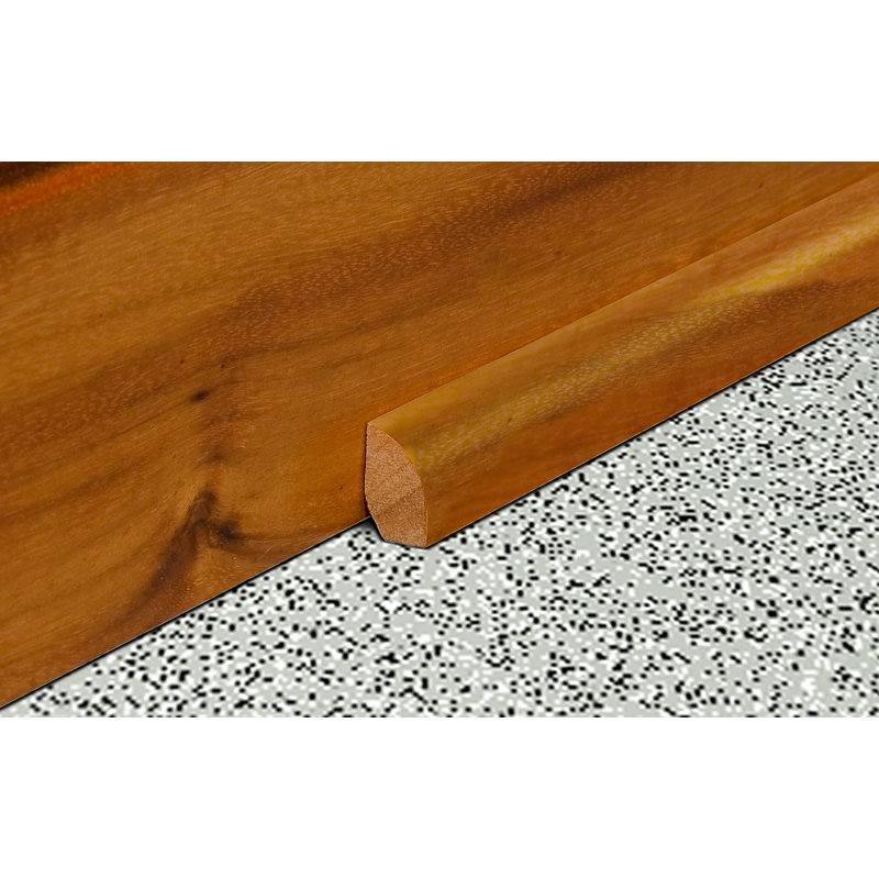 Artistic Finishes Ash Wood 0 5 Thick X 0 75 Wide X 94 Length Quarter Round In Natural Wayfair