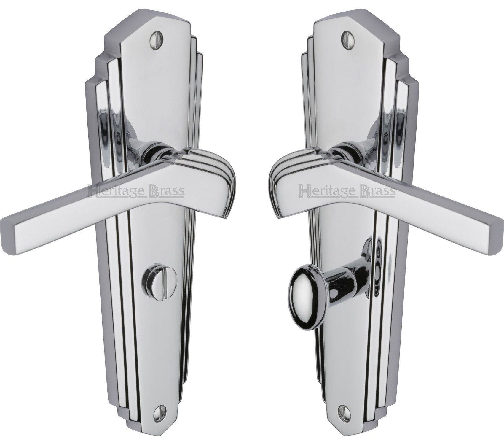 Heritage Brass Waldorf Bathroom Door Handle Reviews Wayfaircouk