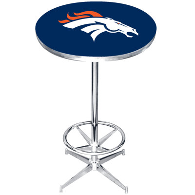 NFL Pub Table Imperial NFL Team Denver Broncos