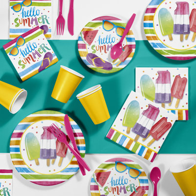 Hello Summer Tableware Set Creative Converting