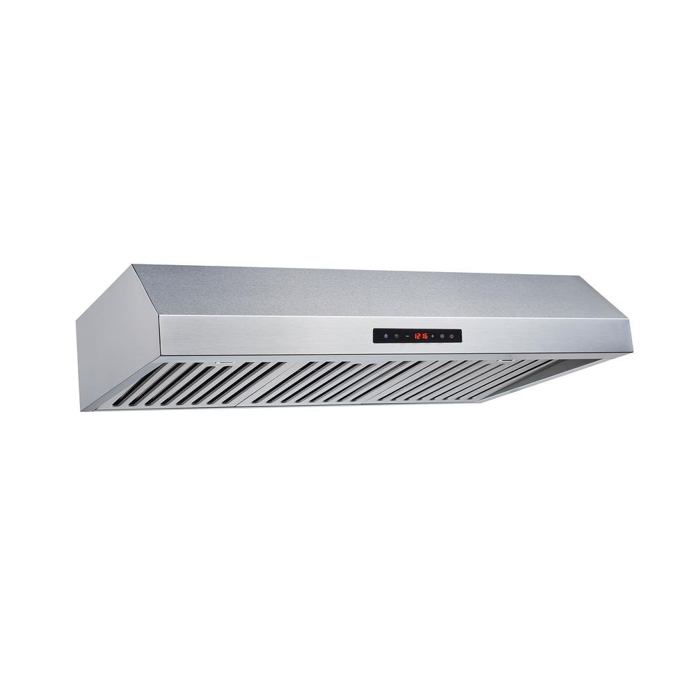 Winflo 30" 466 CFM Convertible Under Range Hood in Stainless