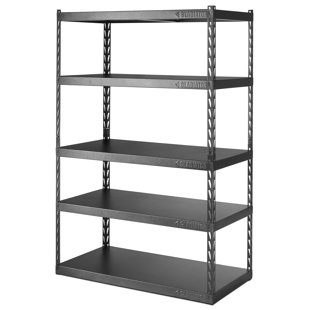 Storage Shelves Shelving Units You Ll Love Wayfair Gladiator Ez Connect Rack 48 Wide With Five 24 Deep Shelves