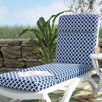 Longshore Tides Texture Outdoor Chaise Lounge Cushion Reviews