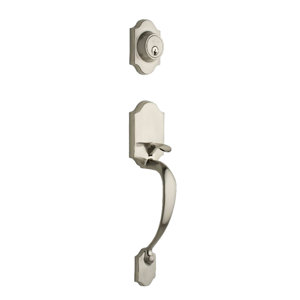 Heritage Single Cylinder Entrance Handleset, Exterior Handle Only