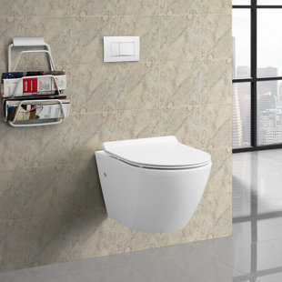 Go to store & view more images Swiss Madison Sublime® Dual Flush Wall Hung Toilet