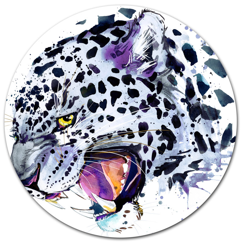 Designart Ferocious Snow Leopard Face Oil Painting Print On Metal Wayfair Need a cool halloween costume, but don't have a ton of time to put one together? ferocious snow leopard face oil painting print on metal