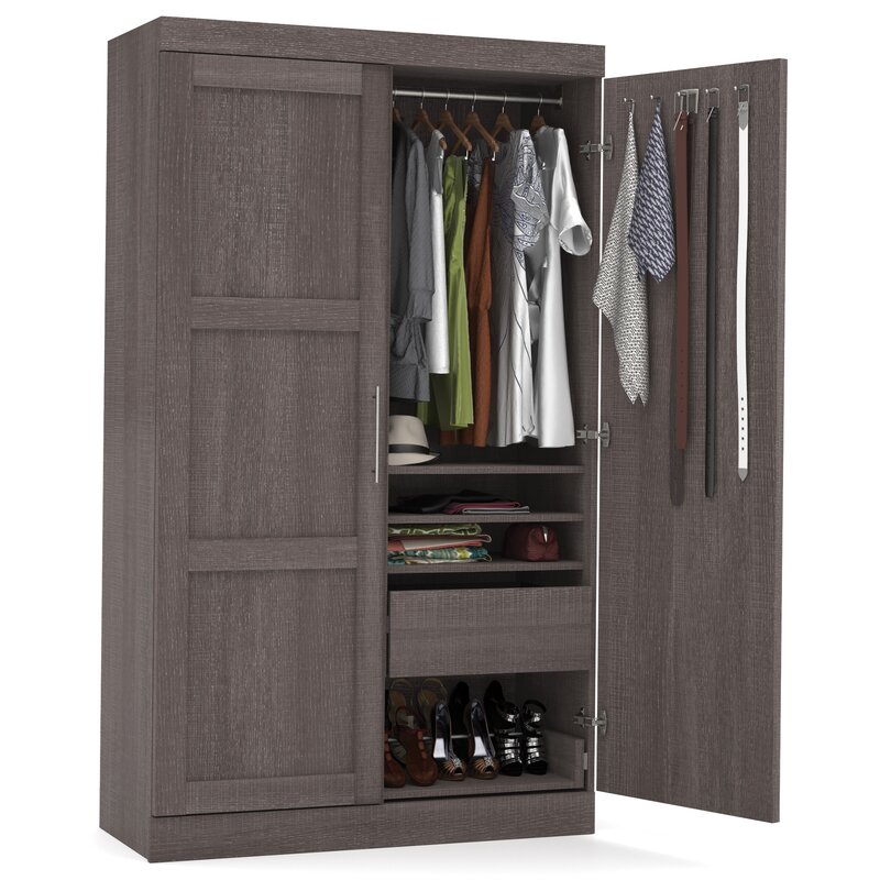 Beachcrest Home Navarro Wardrobe Armoire Reviews Wayfair