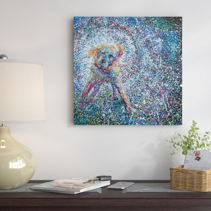 East Urban Home Iris Scott Whitewash By Iris Scott Painting