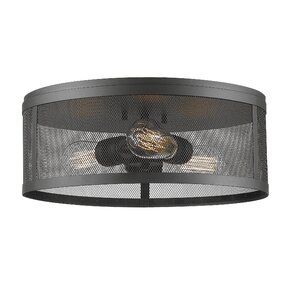 Meshsmith 3-Light Flush Mount