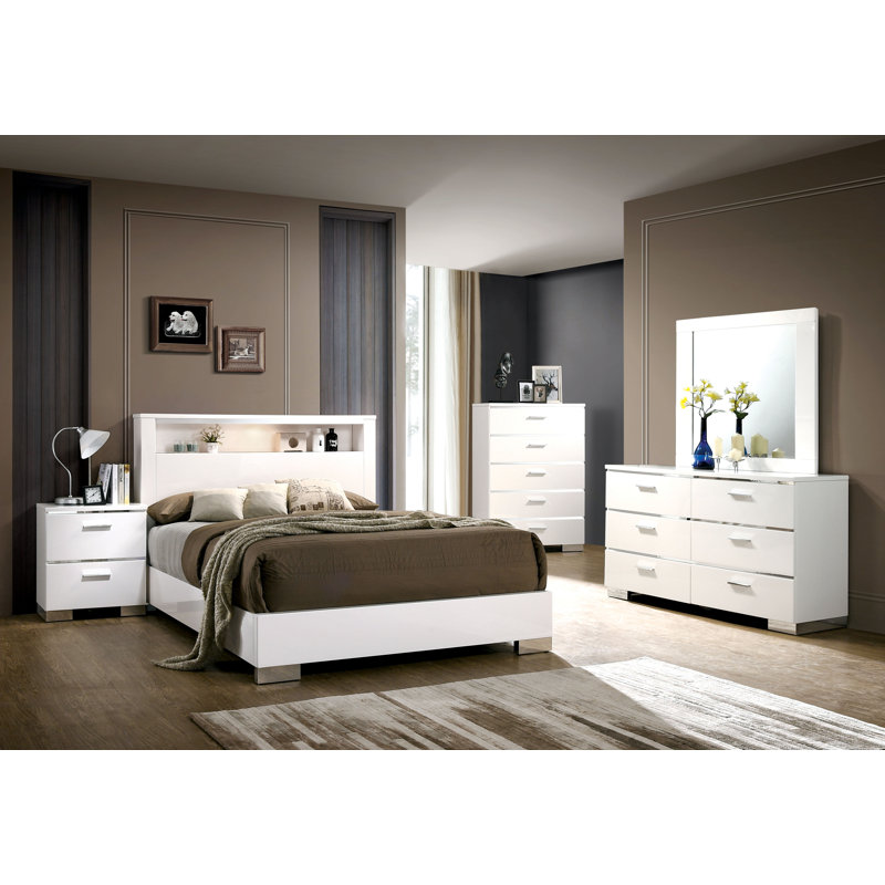 Brayden Studio Ricka 6 Drawer Double Dresser With Mirror Wayfair