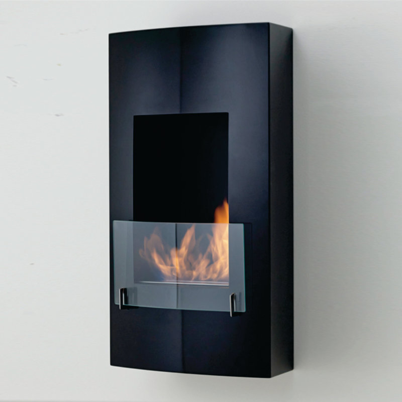 Eco Feu Hollywood Wall Mounted Bio Ethanol Fireplace Wayfair Ca