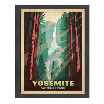East Urban Home National Park Shenandoah By Anderson Design Group Framed Advertisement On Paper Reviews Wayfair