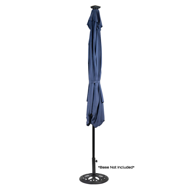 J J Global Llc Sun Ray Solar 7 X 9 Rectangular Market Umbrella Reviews Wayfair