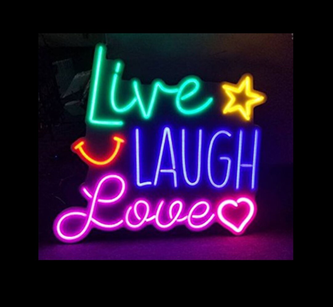 Latitude Run Live Laugh Love Neon Sign Wayfair