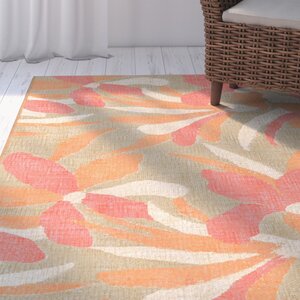 Coeur Flower Indoor/Outdoor Area Rug