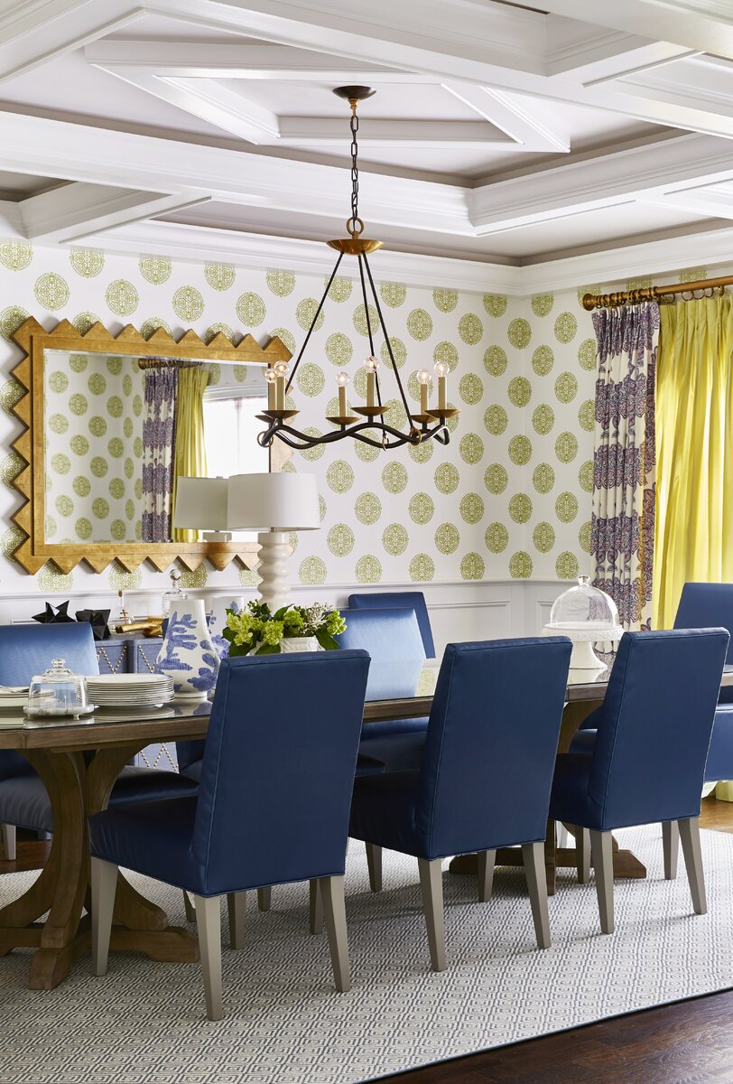 Eclectic Dining Room Design - Dining Room Mirror Hanging Tips