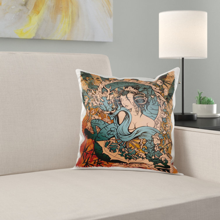 asian style throw pillows