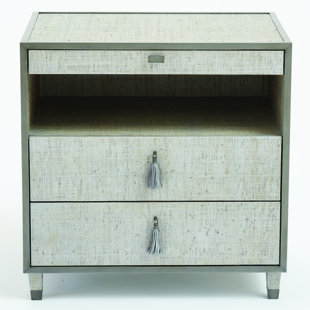 Go to store & view more images Argento 2 Drawer Nightstand by Global Views