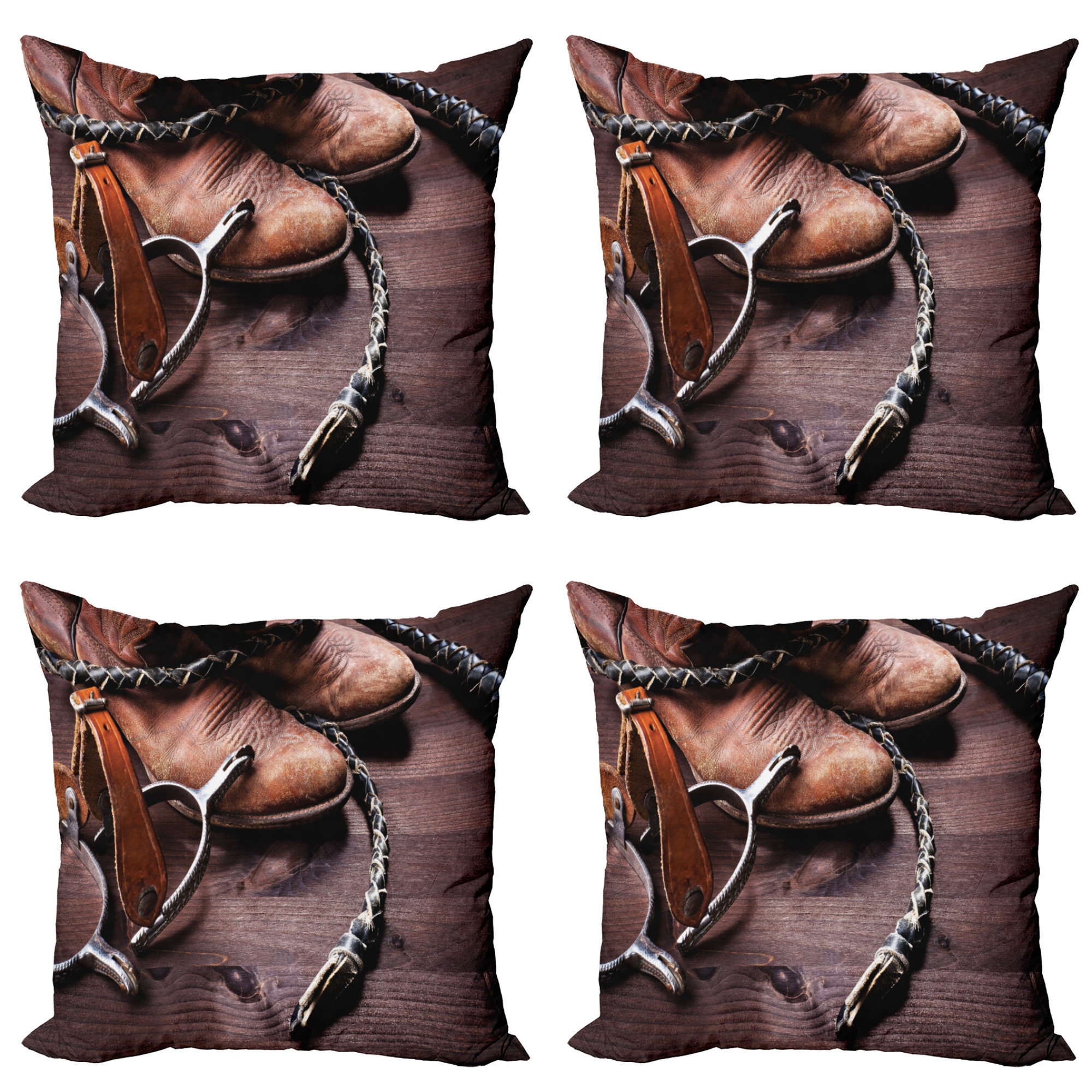 rustic western throw pillows