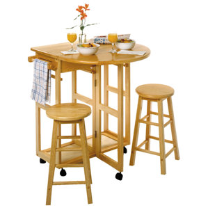 Wynyard 3 Piece Dining Table Set by Beachcrest H..