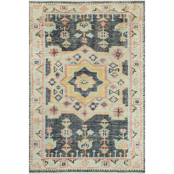 Jarvis Hand Knotted Wool Cotton Gray Gold Coral Area Rug Joss Main Materials are carefully sourced using natural. joss main