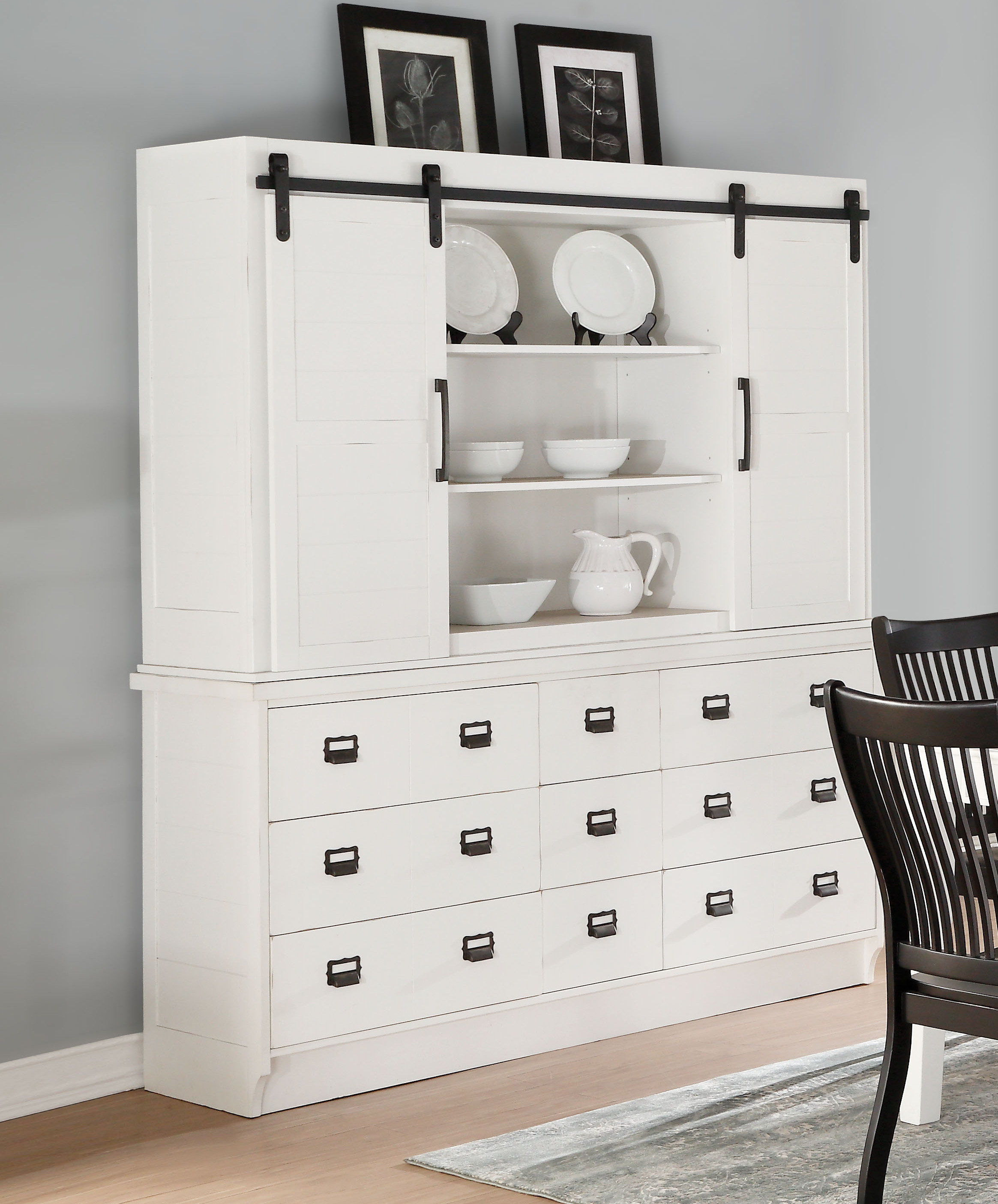 AndrewHomeStudio Pamella 68'' Wide Dining Hutch | Wayfair