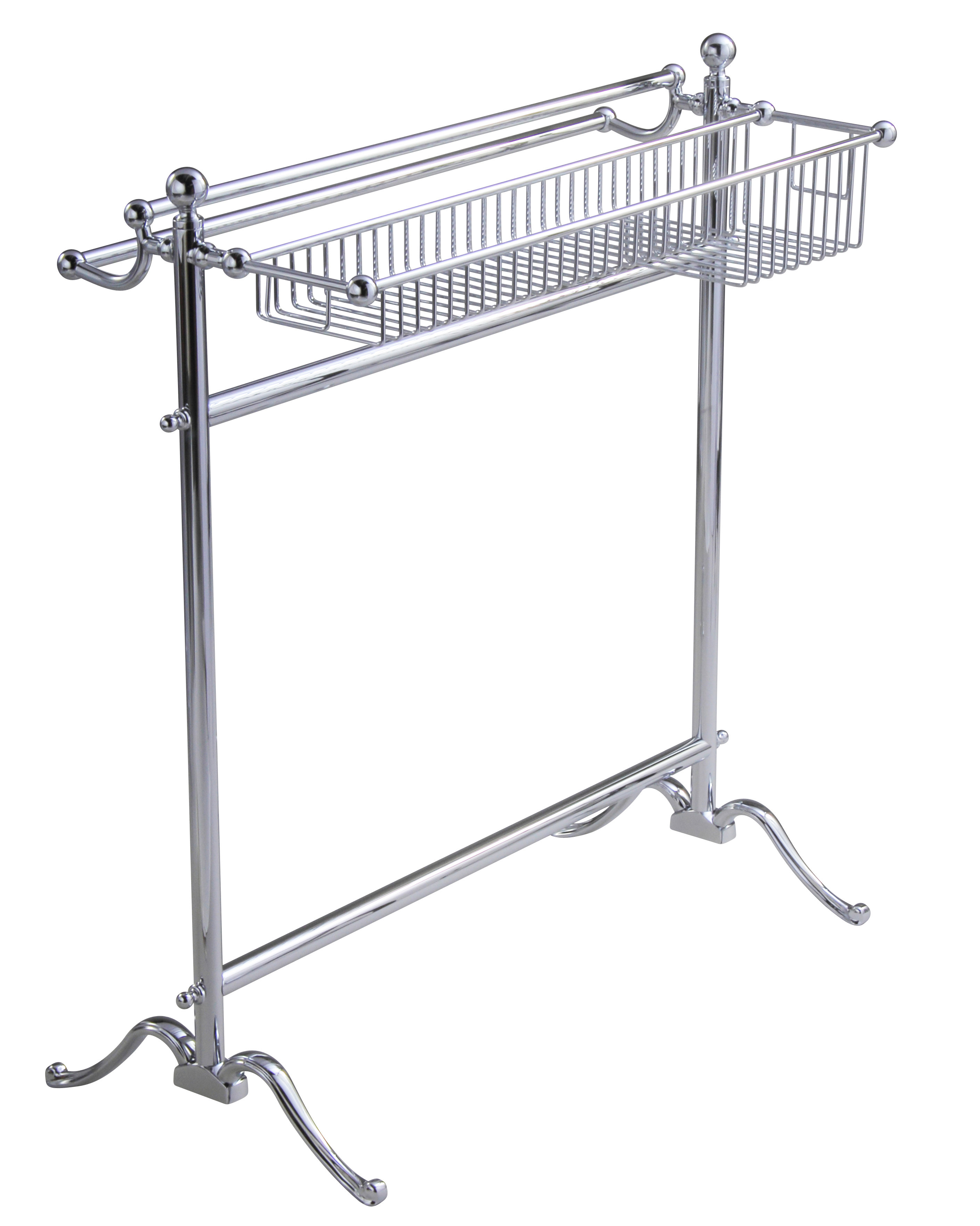 Symple Stuff Galesville Free Standing Towel Stand Wayfair