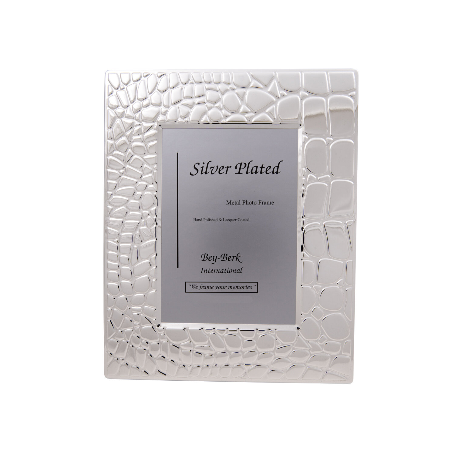 Bey Berk Silver-Plated Picture Frame 
