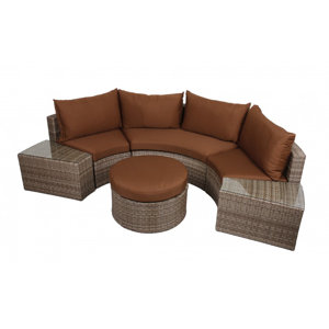 2-tlg. Sofa-Set Anton mit Kissen von Kampen Living
