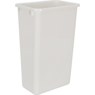 Plastic 12.5 Gallon Open Pull Out/Under Counter Trash Can Hardware Resources Fashion and beautiful backpack