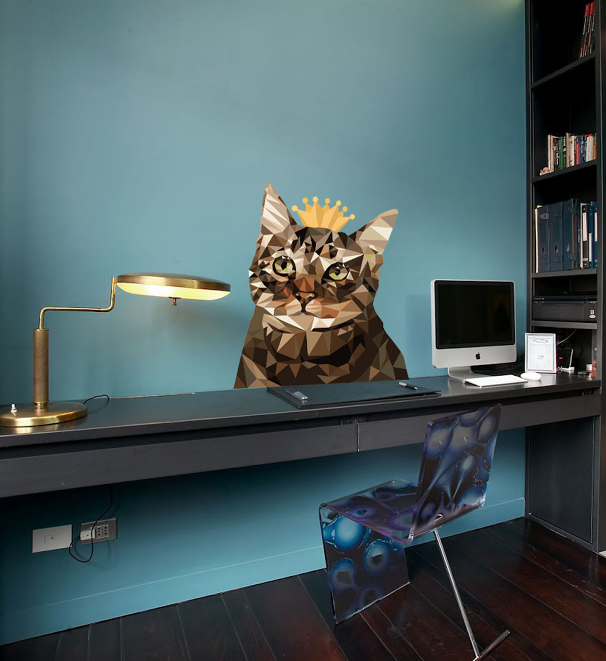 Trinx Cat Wall Decal Wayfair
