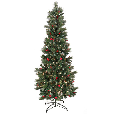 7.7 Ft Christmas Tree Pre-Lit Clear