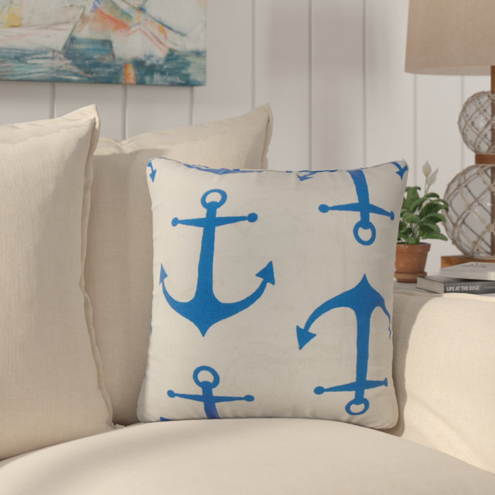 Longshore Tides Callinan Coastal Throw Pillow Wayfair