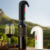 Enhance Wine Flavor of All Ages Convenient Spout One-Touch Control Pump Portable Wine Air Pressure Aerator Wine Aerator Electric Wine Aerator Dispenser