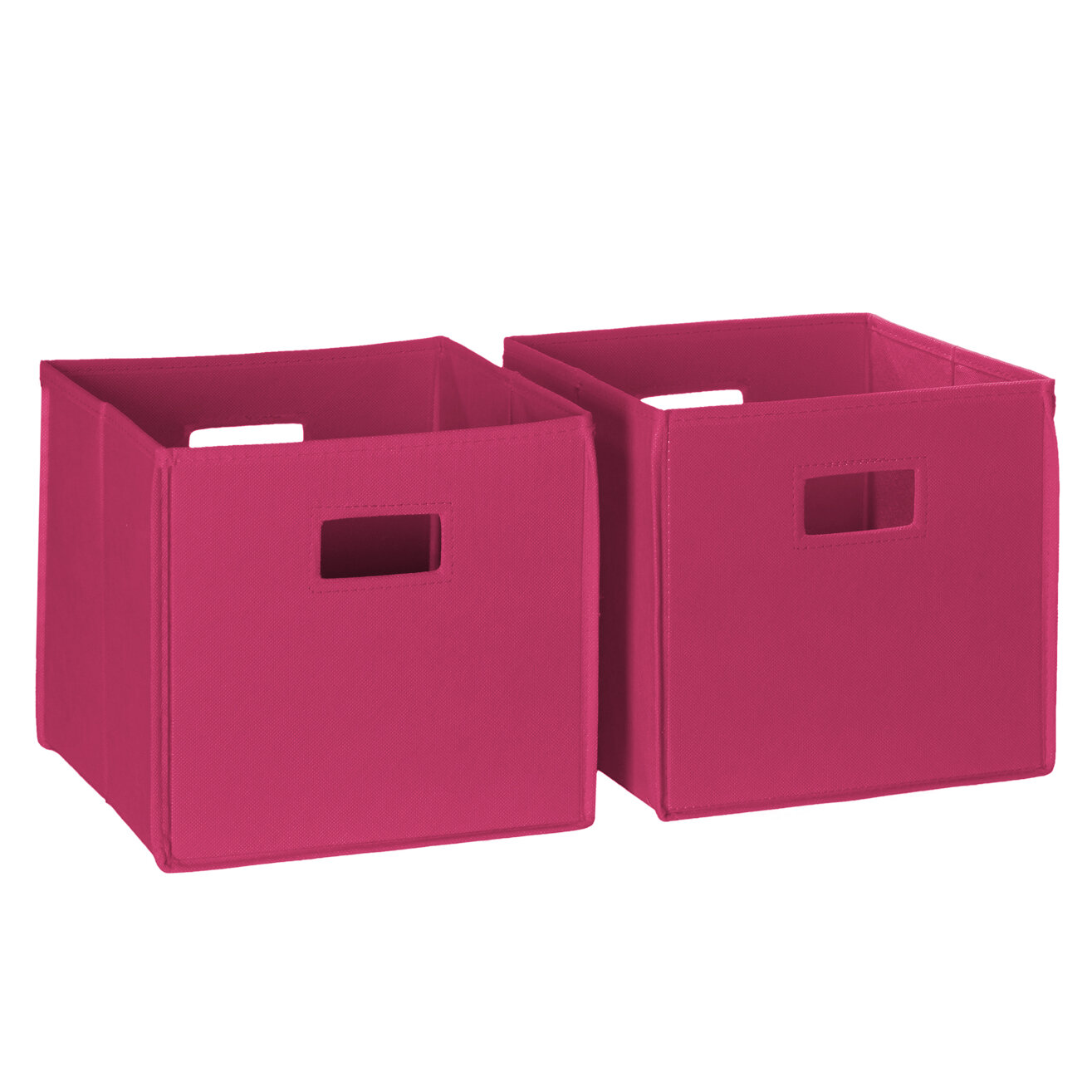 Pink Camo Storage Bin collapsible 8 x 9 x 9 new 