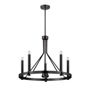 Telegraph 6-Light Candle-Style Chandelier