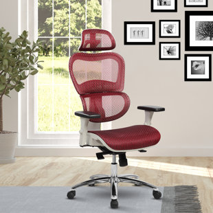Ergonomic Office Chairs You Ll Love Wayfair Ca Eure Deluxe Mesh High Back Desk Chair With Neck Support
