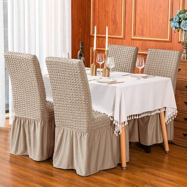 White Details about   Sure Fit Chair Cover Designer Twill 