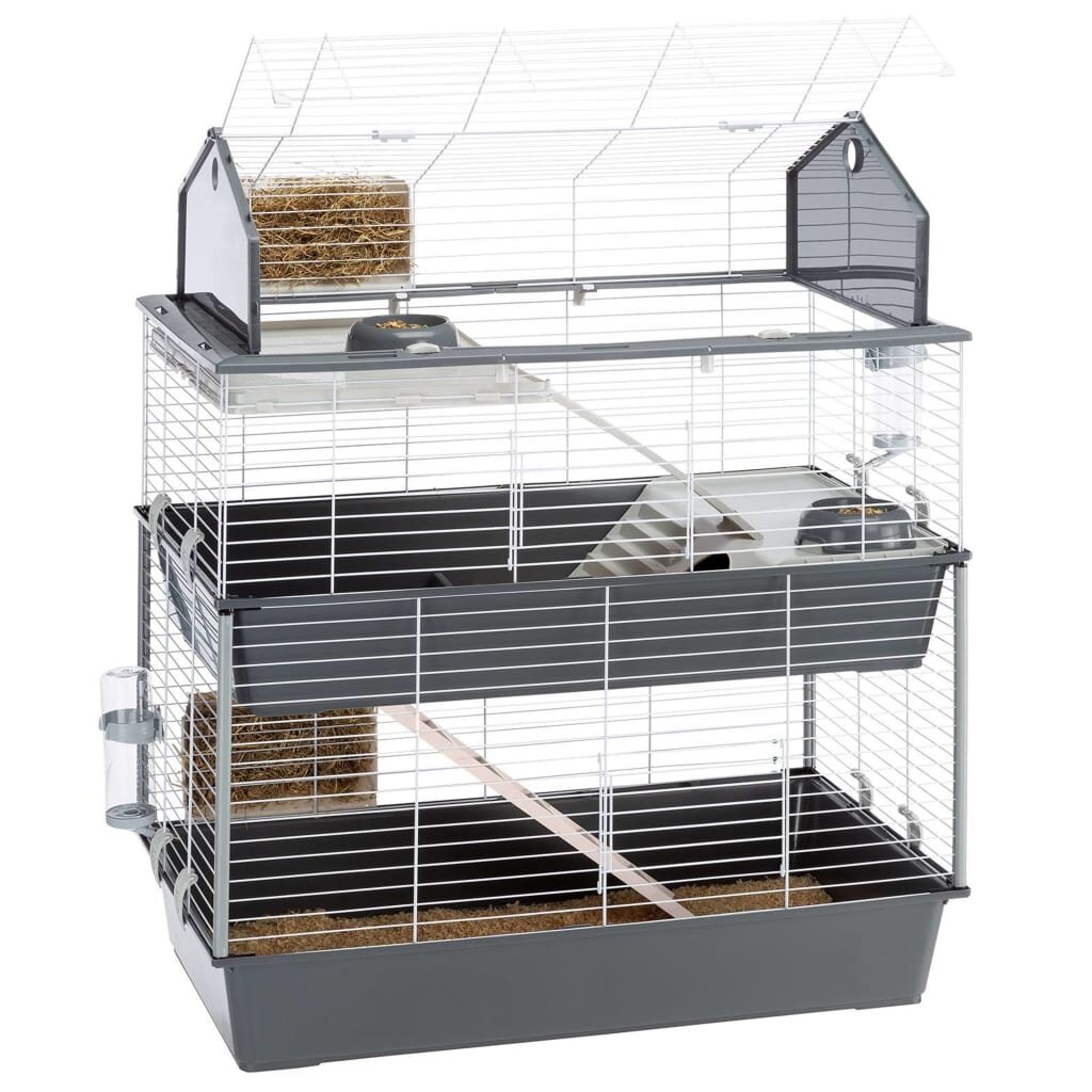 ferplast double rabbit cage