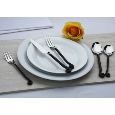 Handmade by gourmet settings avalon 20 piece silverware (624636343524)