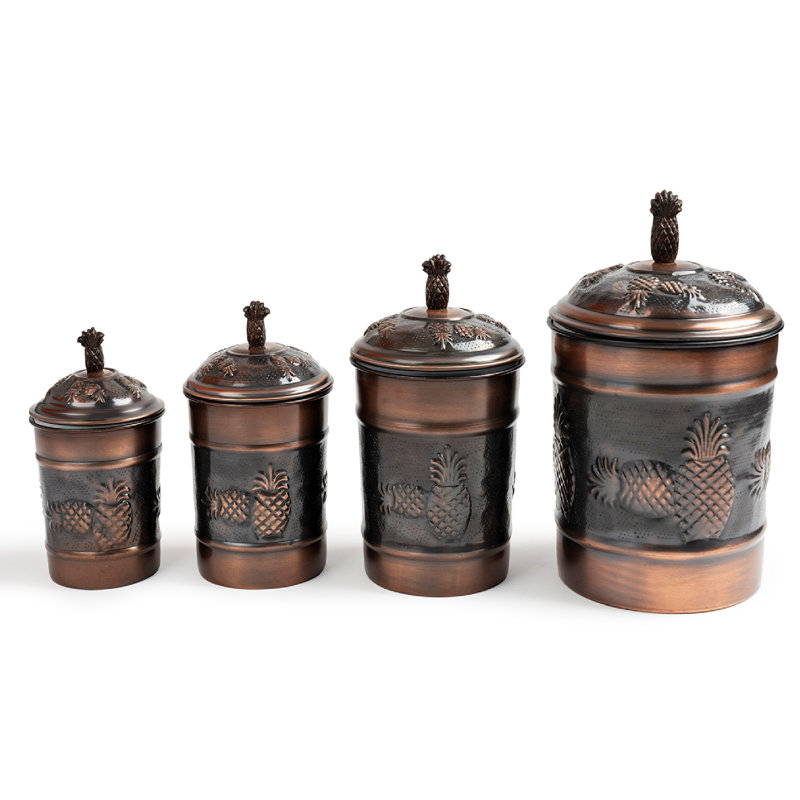 Bay Isle Home Nusteel Pineapple Antique Copper 1 Qt Stainless