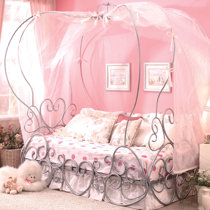 metal princess bed