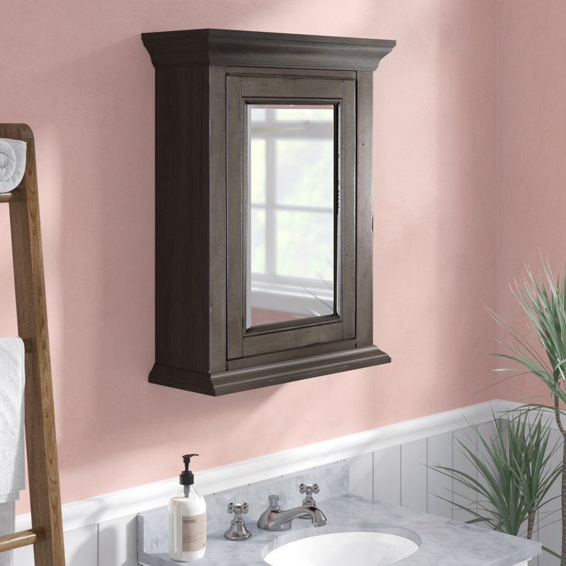 Beachcrest Home Nardi 22 X 28 Surface Mount Medicine Cabinet