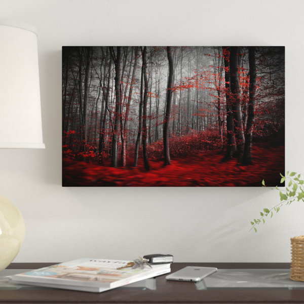 Winston Porter Bloody River Graphic Art Print On Wrapped Canvas